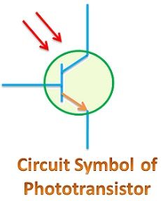 光电晶体管的电路符号