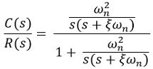 二阶系统EQ4的时间响应