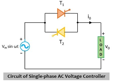 单相电压控制器的电路